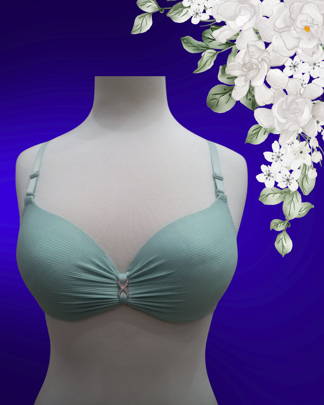 Women's Adjustable Padded Under Wire Bra Push Up Bras
