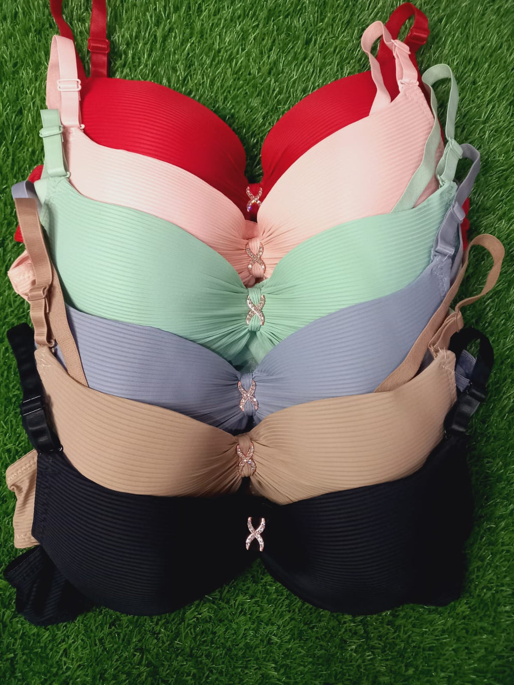 Women's Adjustable Padded Under Wire Bra Push Up Bras