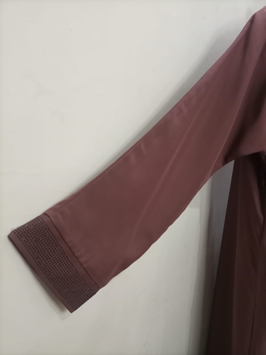 Round Neck Double Layer Lavish Abaya For Girls & Women