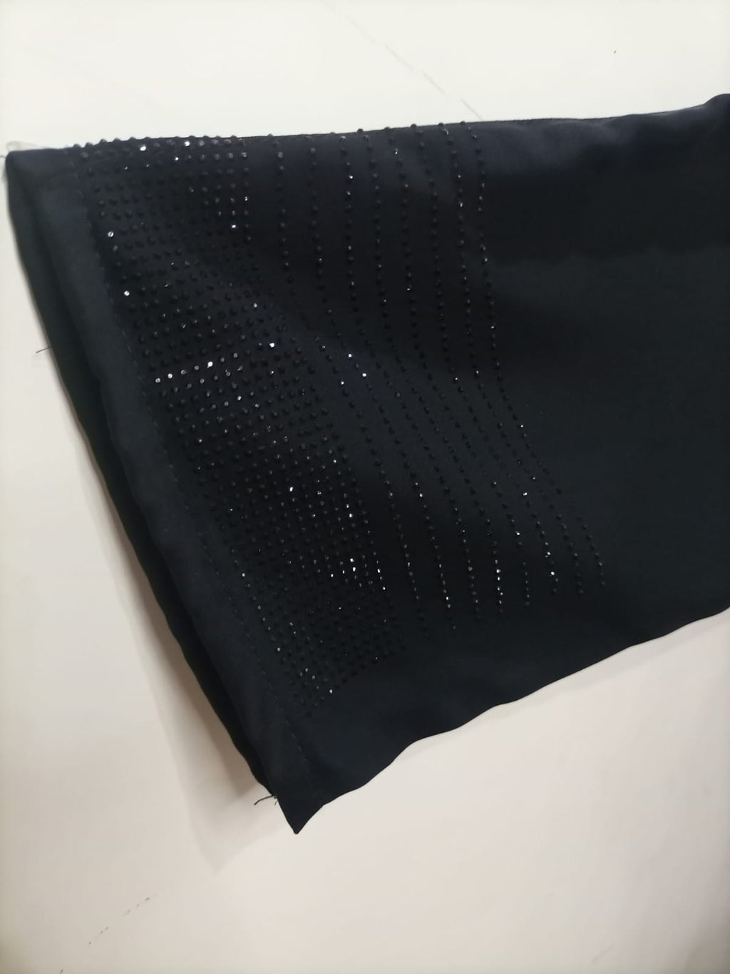 V Neck, Button Down Embellished Open Slits Lavish Abaya For Girls & Women