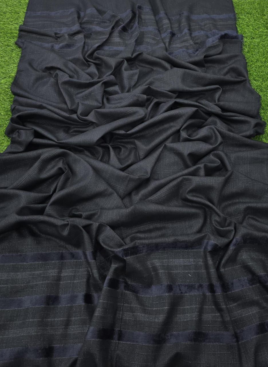 Banadora Dhanak Embroidery 3pcs With Dhanak Chamki Velvet Shawl