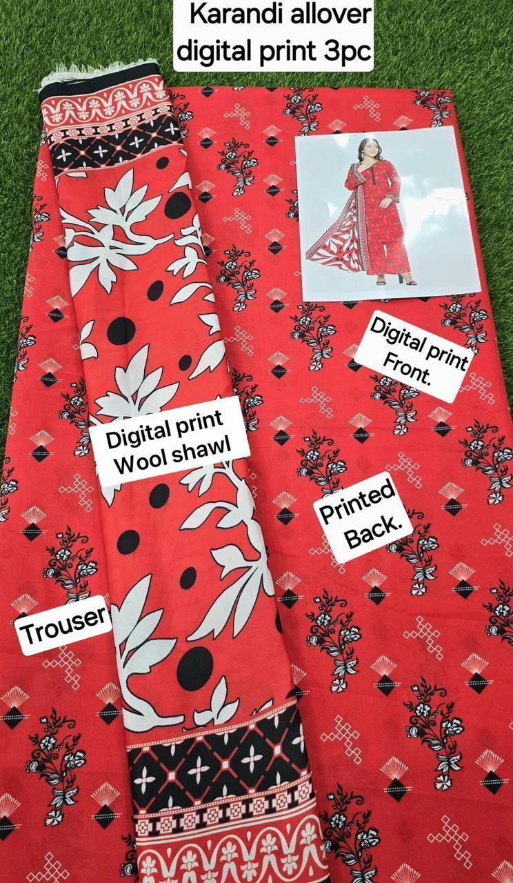 Lavish Premium Karandi 3 Pcs