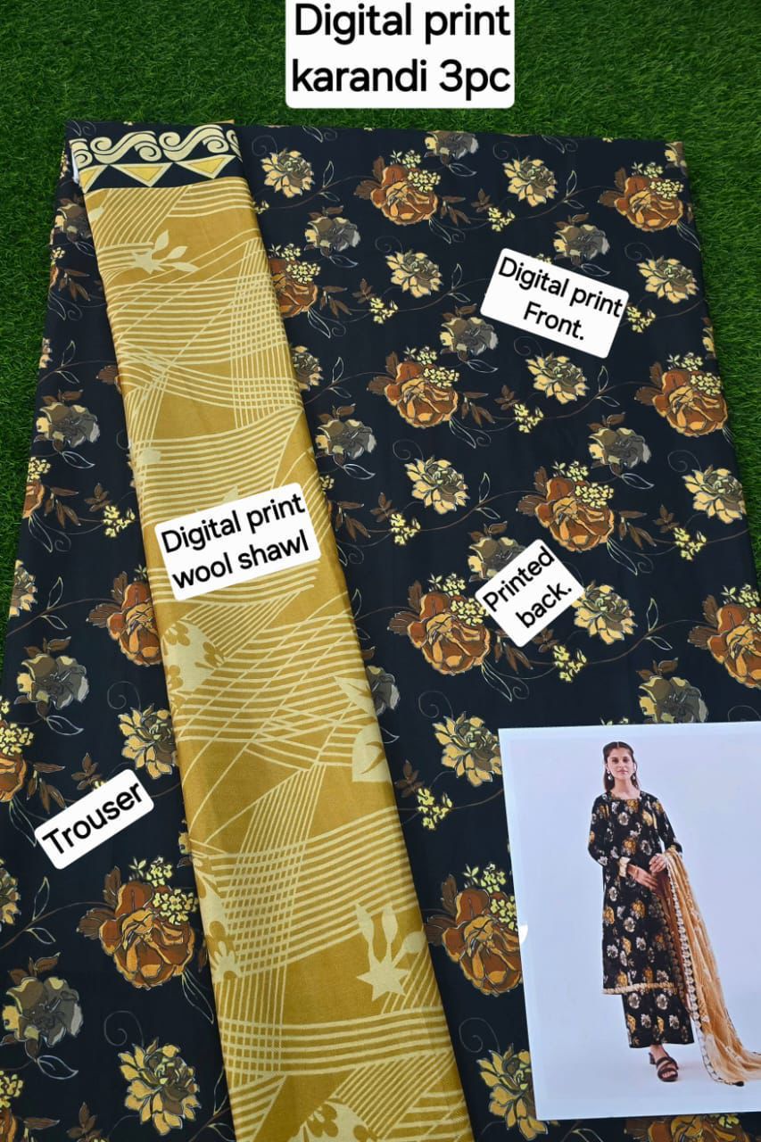 Lavish Premium Karandi 3 Pcs
