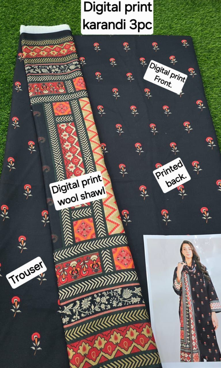 Lavish Premium Karandi 3 Pcs