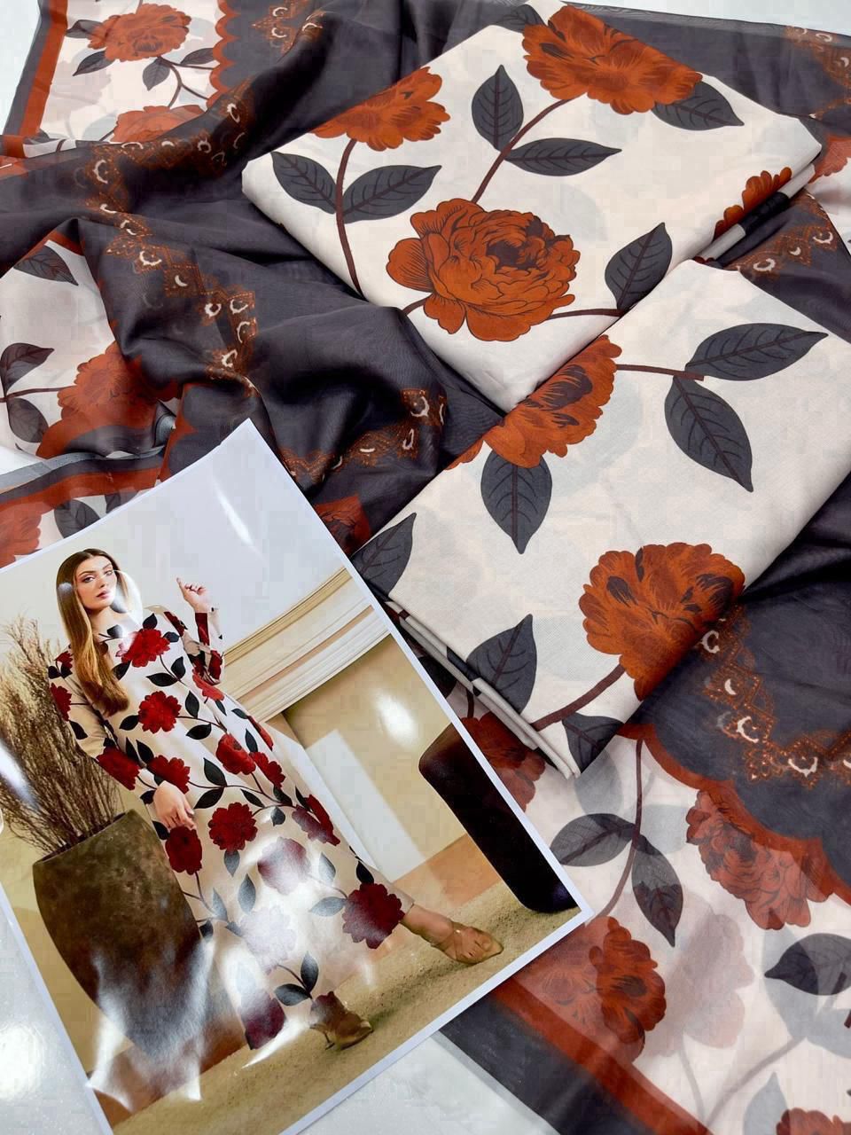 3 Pcs Shamooz Silk Premium Quality