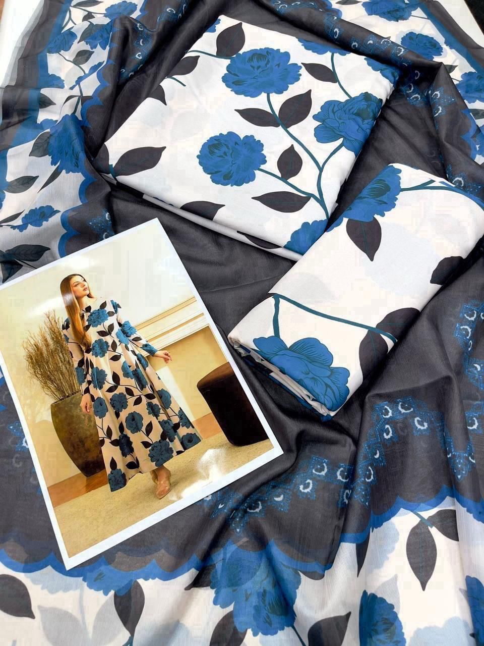 3 Pcs Shamooz Silk Premium Quality