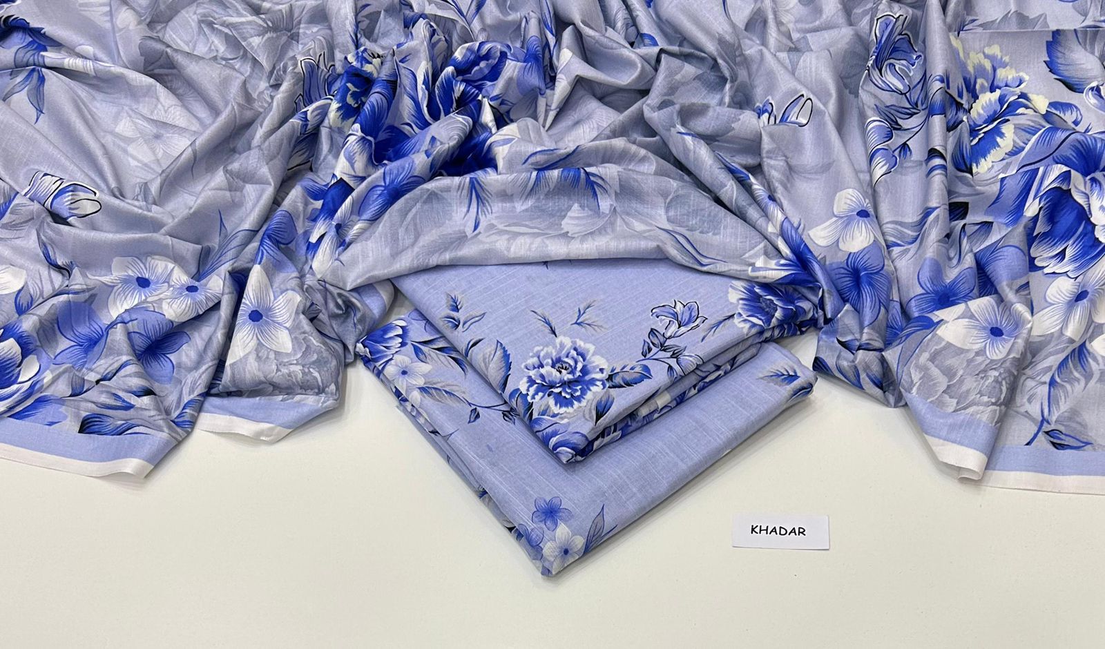 3 Pcs Allover Digital Printed Khaddar