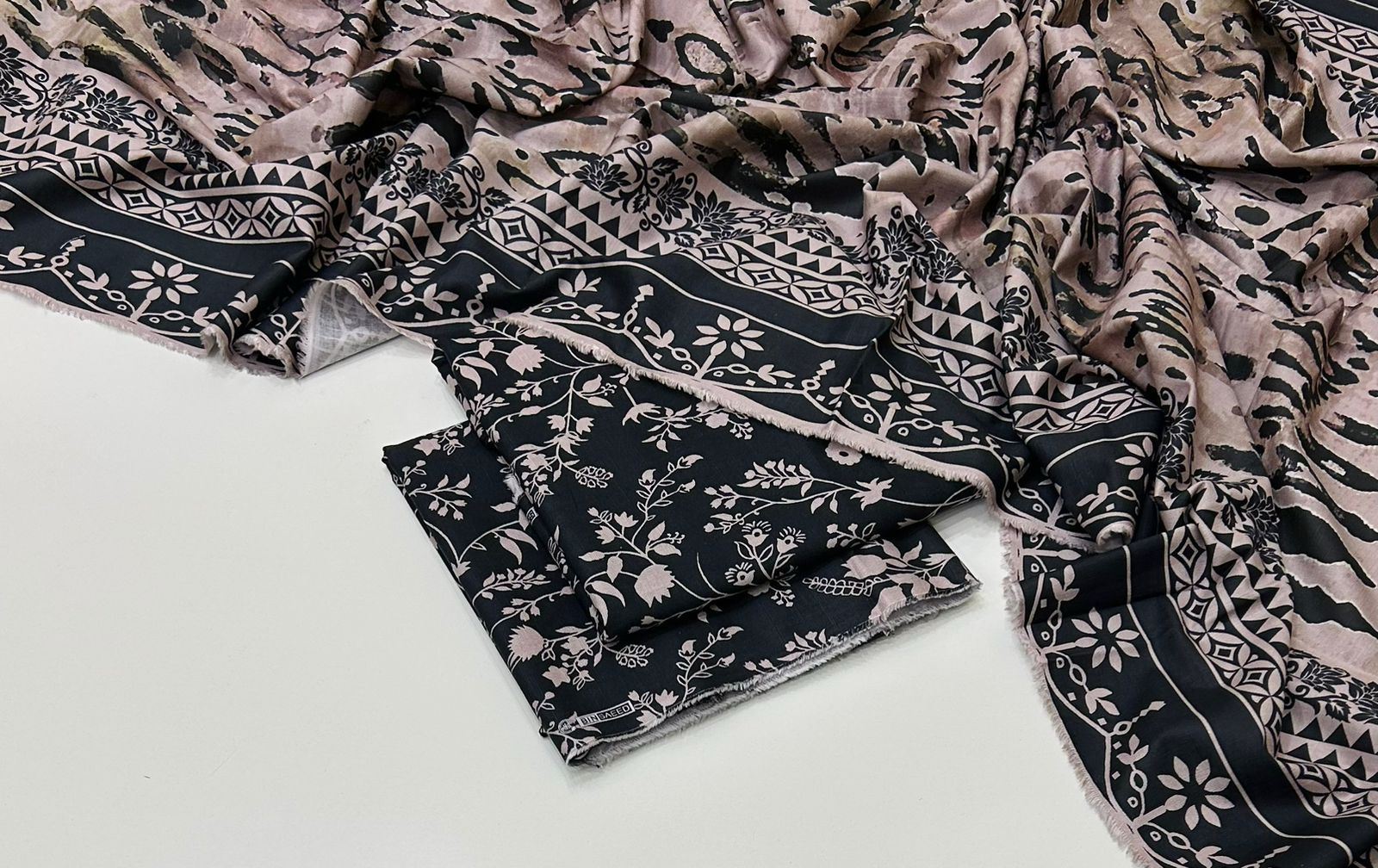 3 Pcs Allover Digital Printed Khaddar