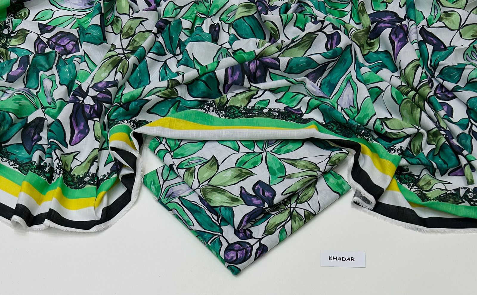 3 Pcs Allover Digital Printed Khaddar