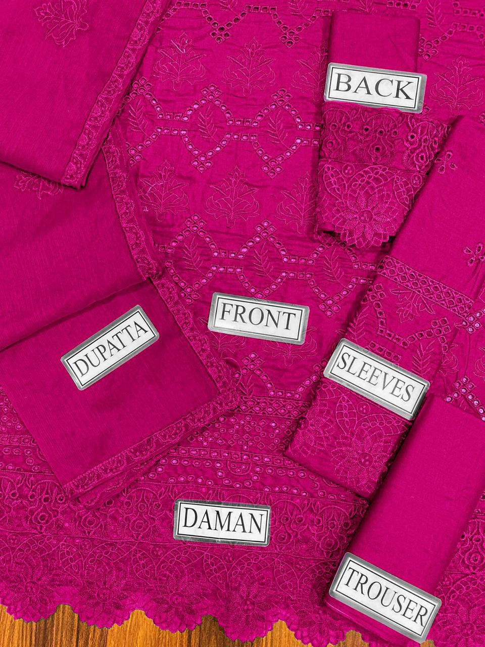 Presenting Unstitched Khaaf Lavish Lawn Collection 3 Pcs