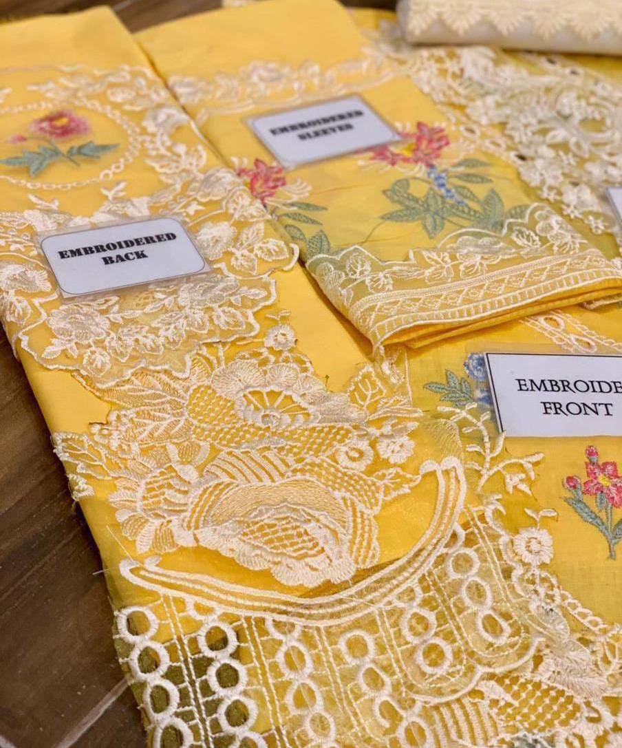 Crimson Heavy Premium Unstitched 3 Pcs Lawn