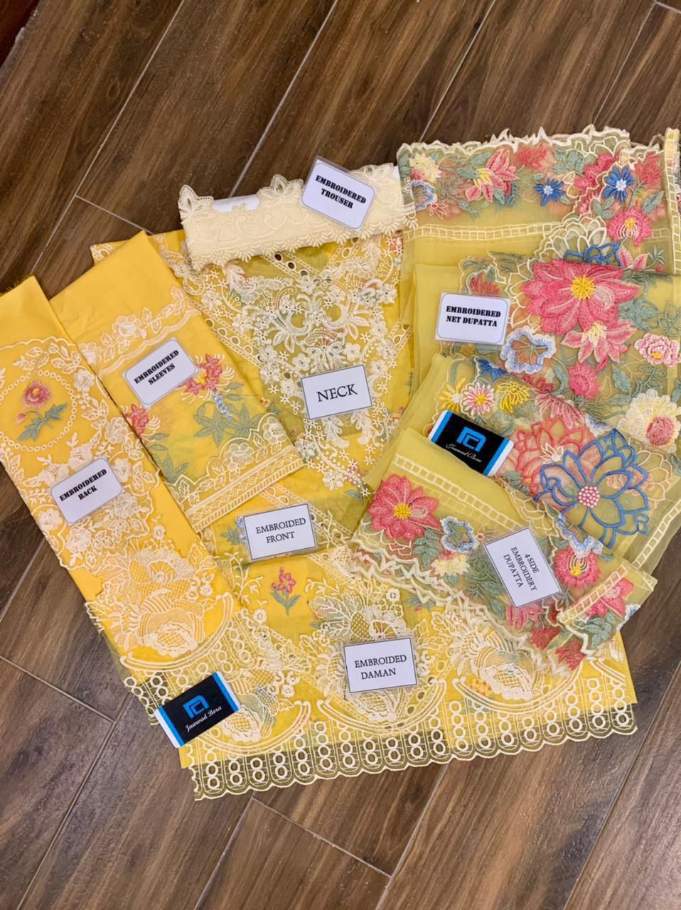 Crimson Heavy Premium Unstitched 3 Pcs Lawn