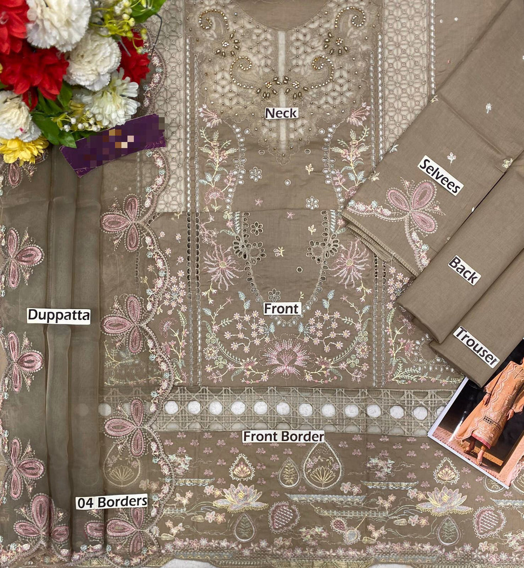 Unstitched Binilyas Lavish Lawn Collection 3 Pcs