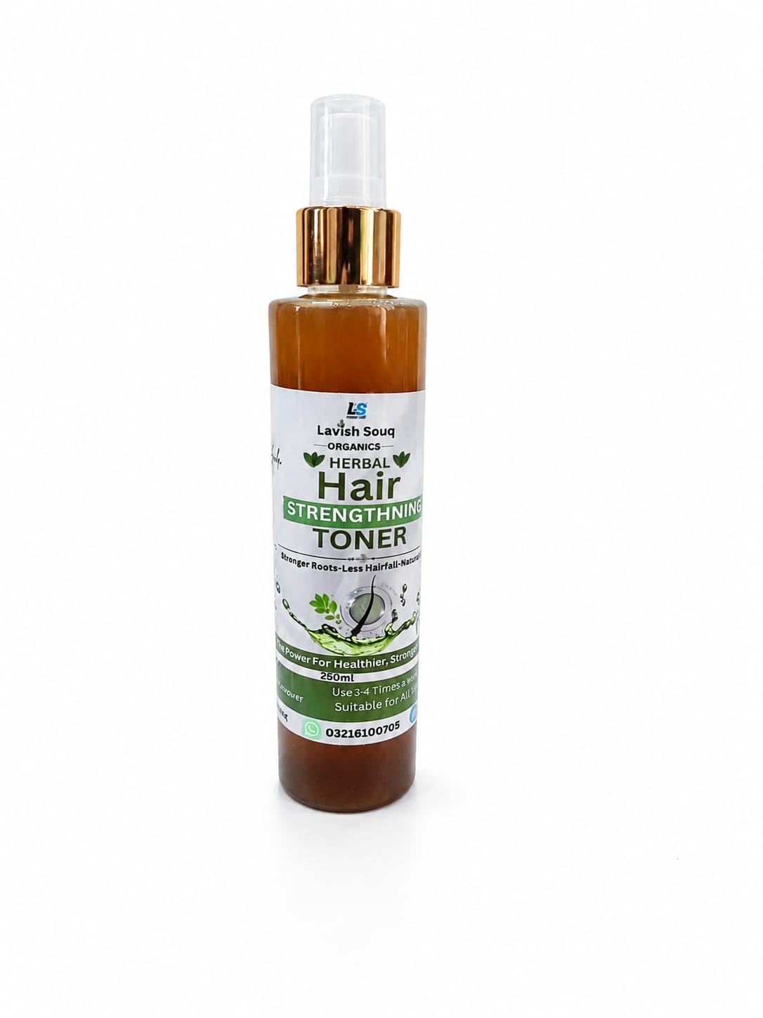Organic Hair Strengthening Toner