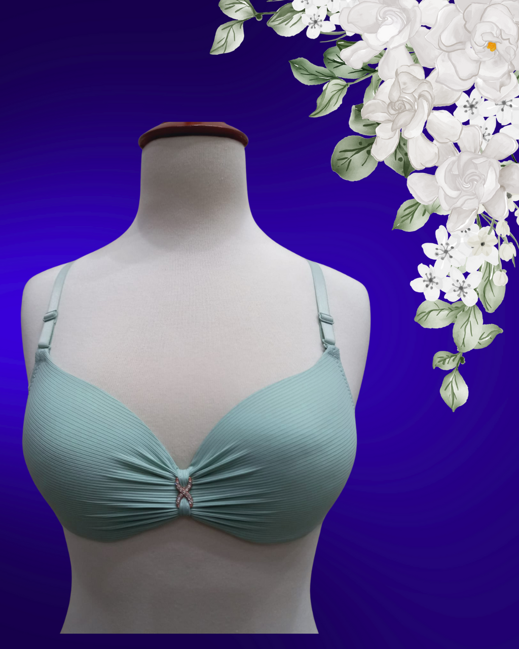 Women's Adjustable Padded Under Wire Bra Push Up Bras