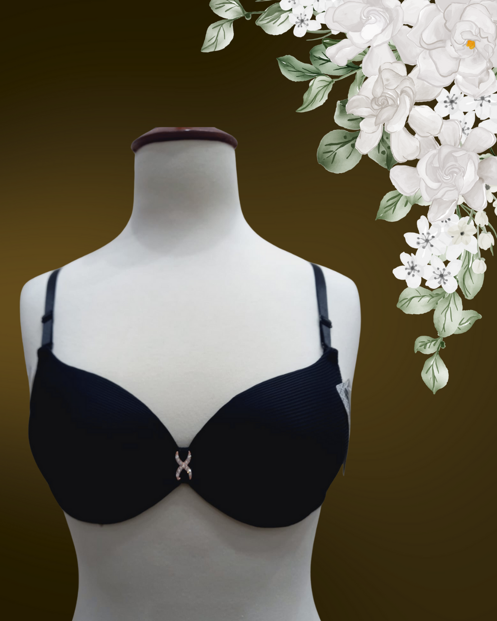 Women's Adjustable Padded Under Wire Bra Push Up Bras