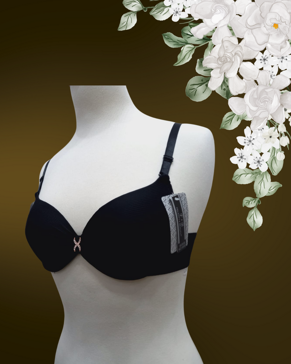 Women's Adjustable Padded Under Wire Bra Push Up Bras