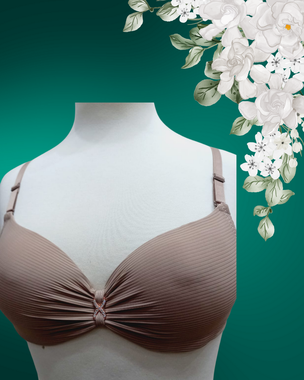 Women's Adjustable Padded Under Wire Bra Push Up Bras