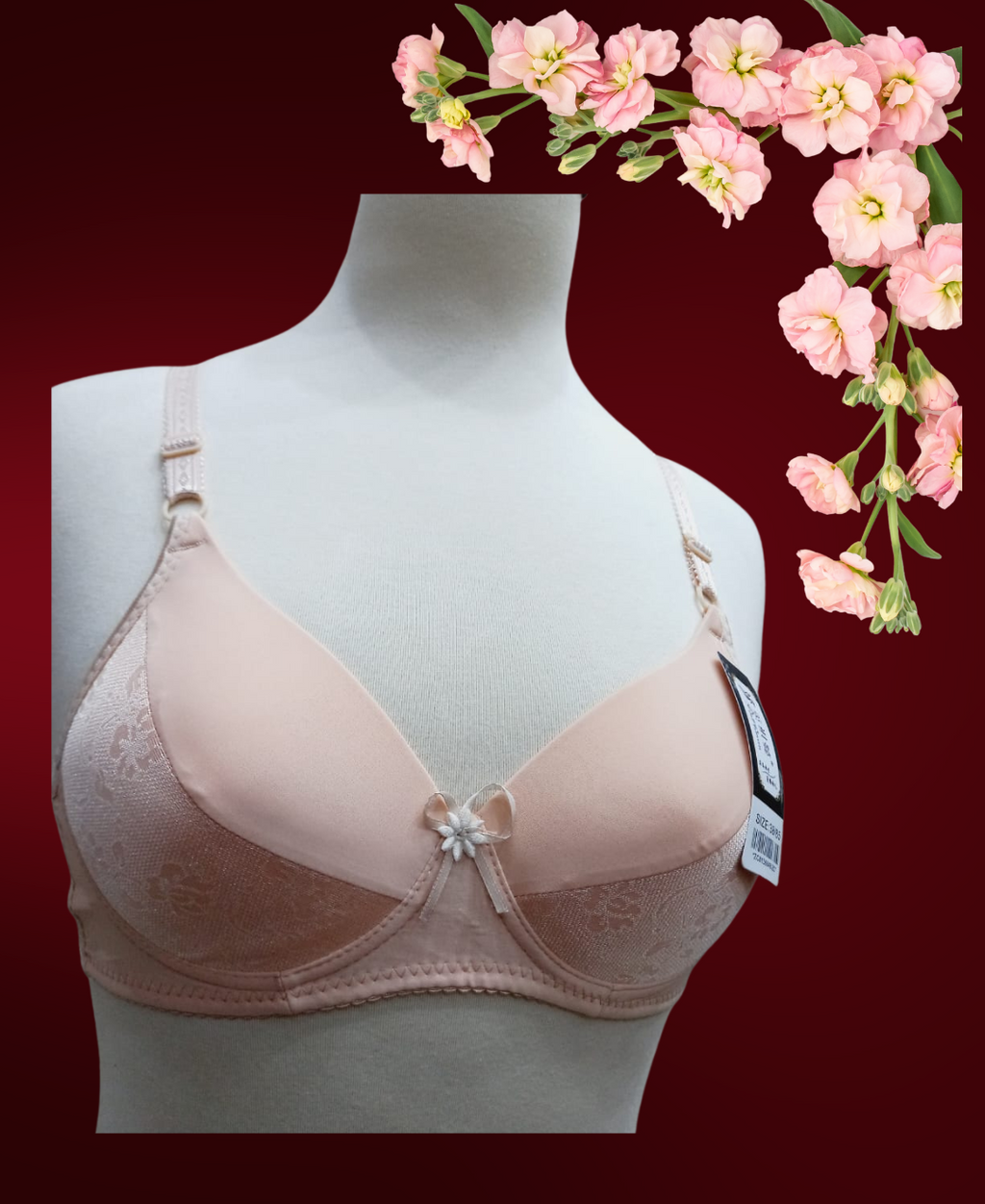 Adjustable Double Padded Bra for Ladies