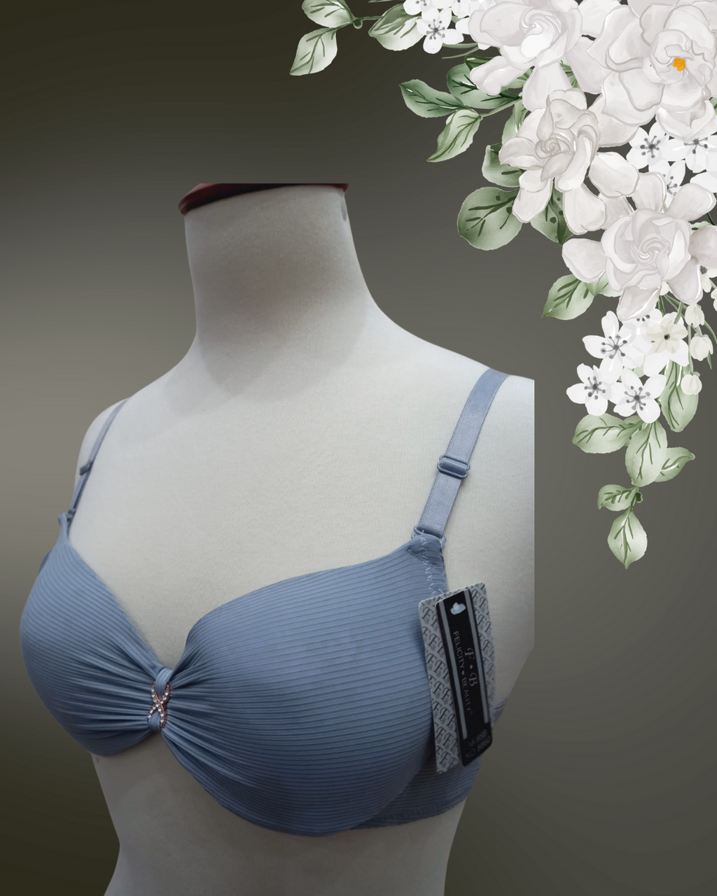 Women's Adjustable Padded Under Wire Bra Push Up Bras