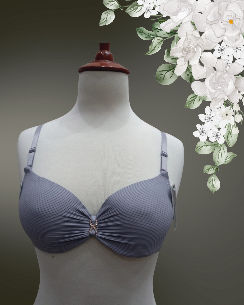 Women's Adjustable Padded Under Wire Bra Push Up Bras