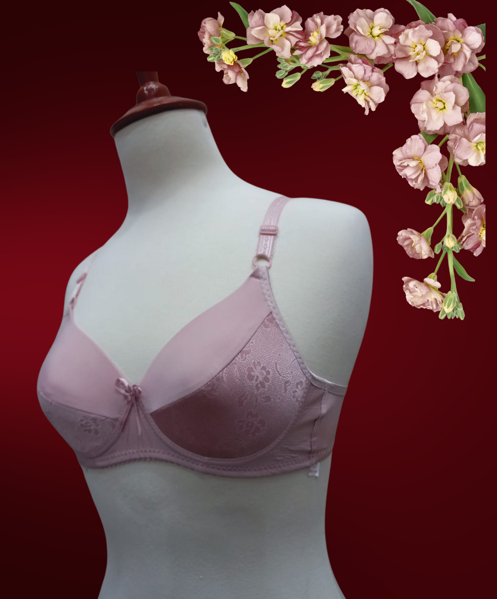 Adjustable Double Padded Bra for Ladies