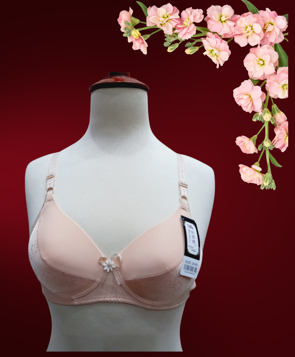 Adjustable Double Padded Bra for Ladies