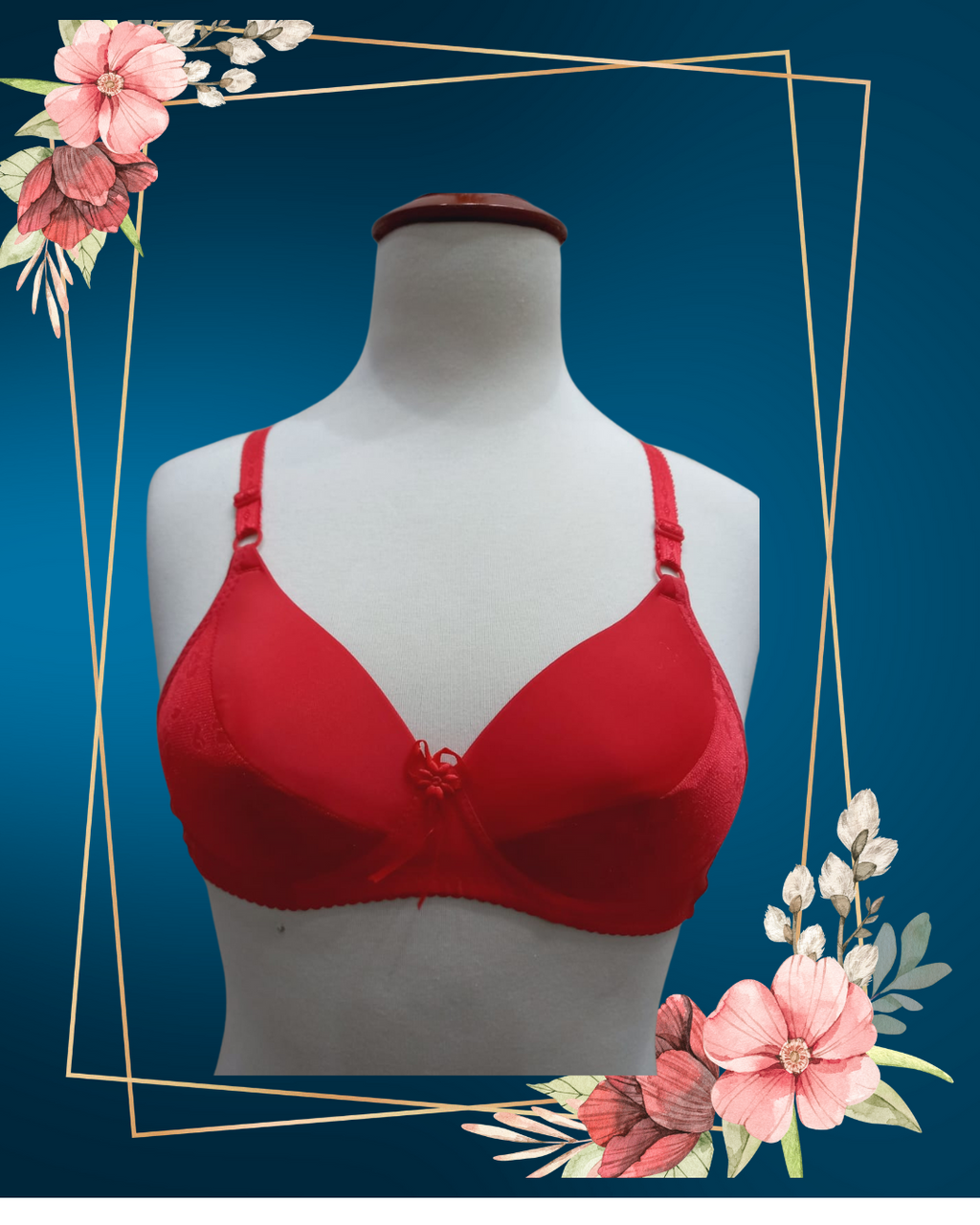 Adjustable Double Padded Bra for Ladies